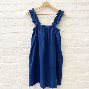 Lake‎ || Lolly Swiss Dot Mini Dress Navy XXS